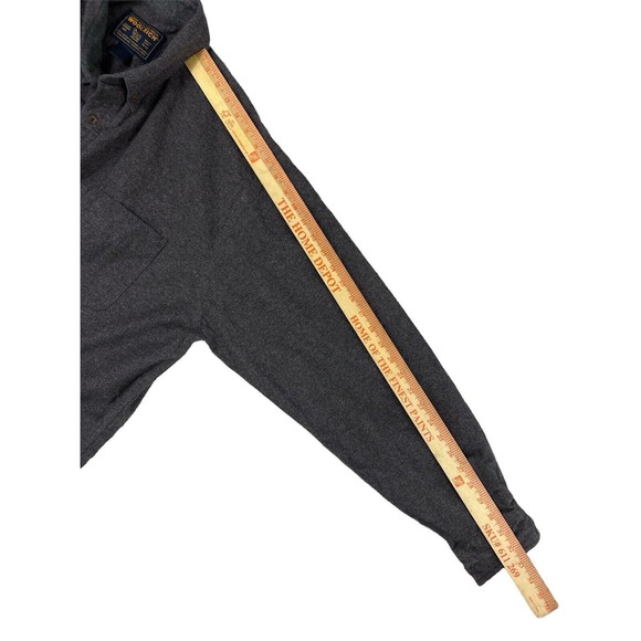 John Rich And Bros. Woolrich Men Gray Long Sleeve Button Up Shirt Size 2XL - Picture 5 of 7